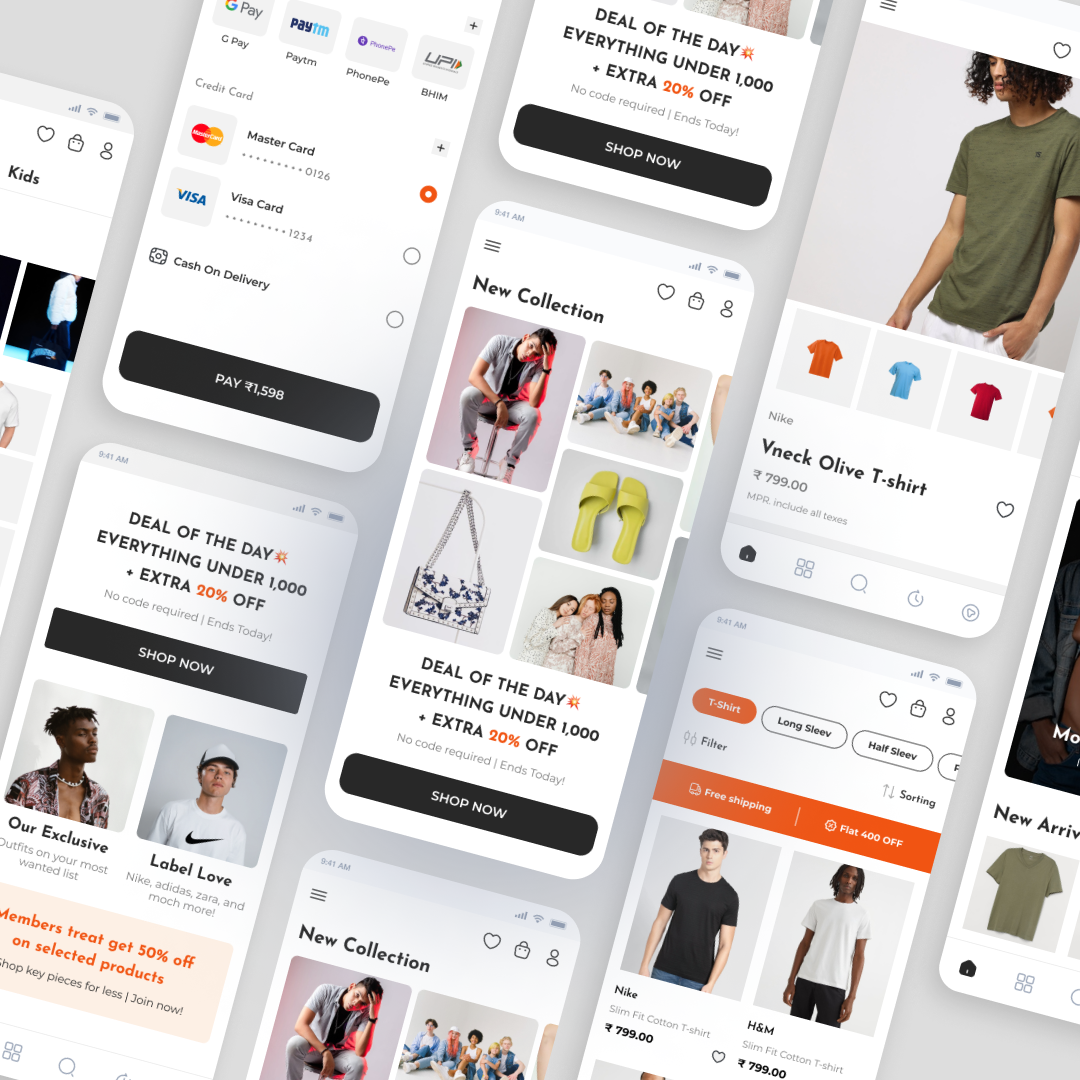 Front of men;s Basic Tee in black.